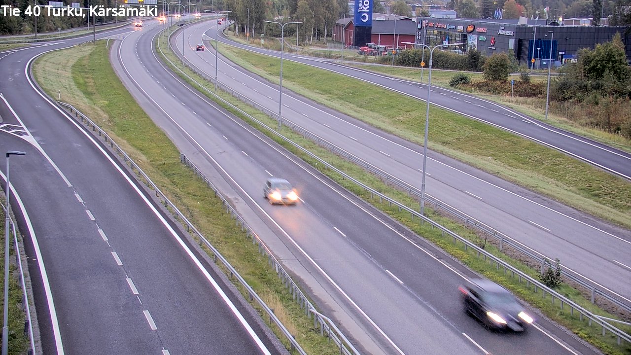 Weather Camera Image Road 40 Turku, Kärsämäki, Turku, Varsinais-Suomi