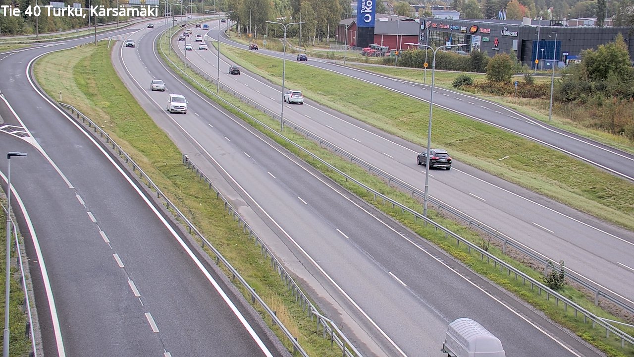 Weather Camera Image Road 40 Turku, Kärsämäki, Turku, Varsinais-Suomi