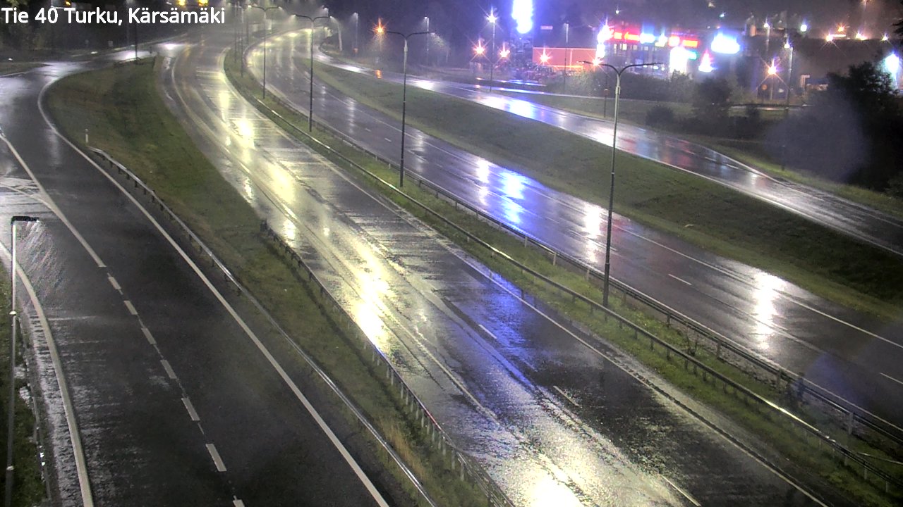 Weather Camera Image Road 40 Turku, Kärsämäki, Turku, Varsinais-Suomi