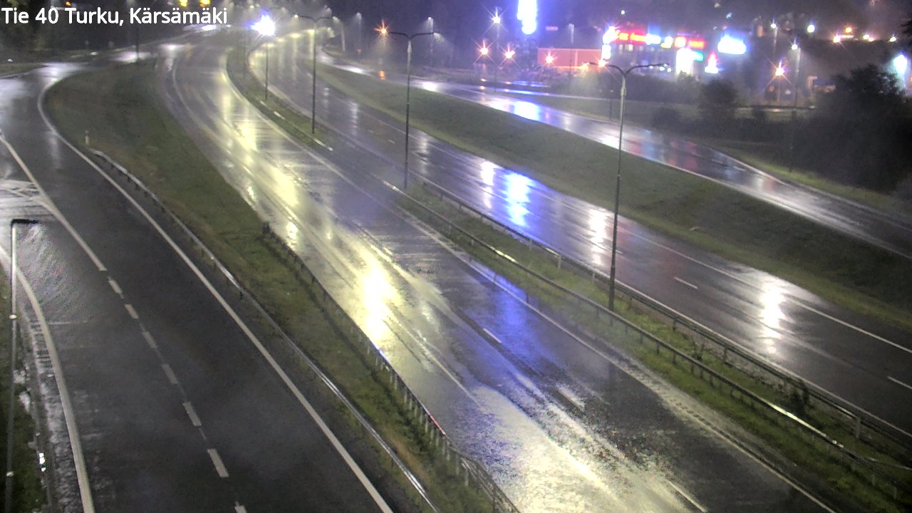 Weather Camera Image Road 40 Turku, Kärsämäki, Turku, Varsinais-Suomi