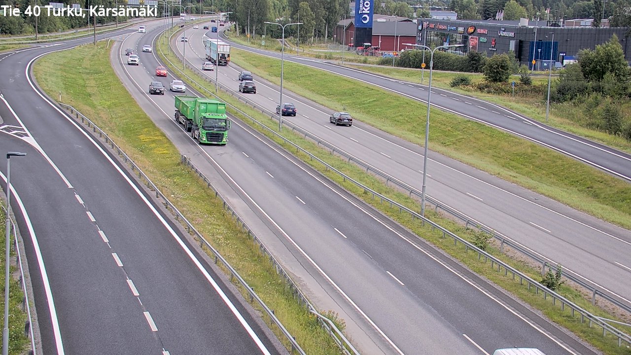 Kelikamerat Kuva Tie 40 Turku, Kärsämäki, Turku, Varsinais-Suomi