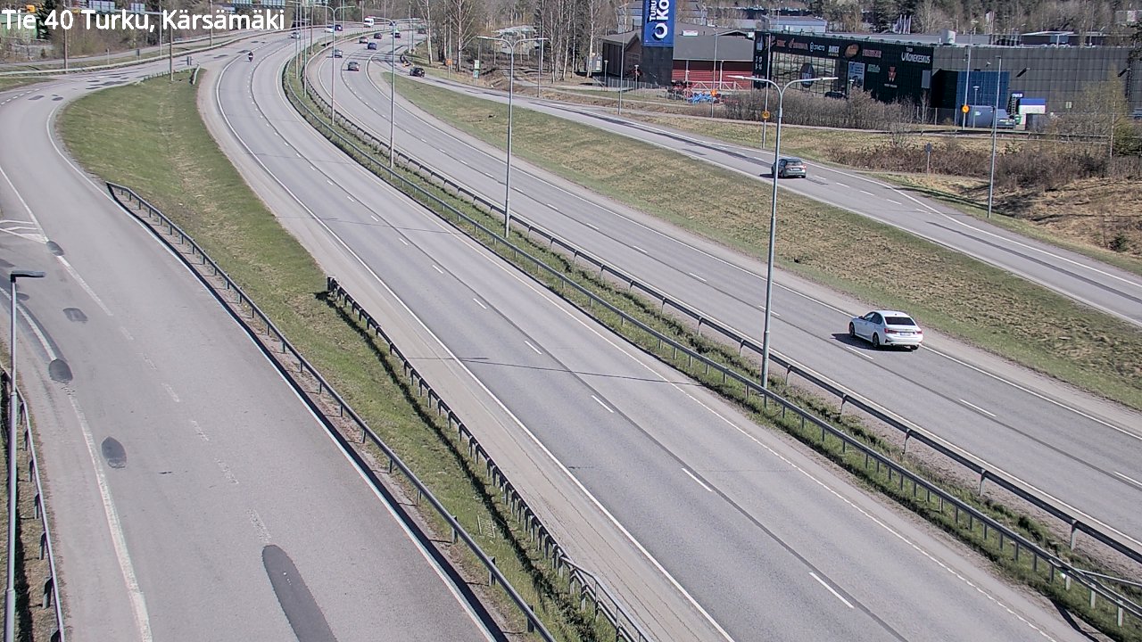 Weather Camera Image Road 40 Turku, Kärsämäki, Turku, Varsinais-Suomi