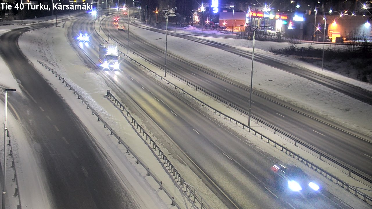Weather Camera Image Road 40 Turku, Kärsämäki, Turku, Varsinais-Suomi