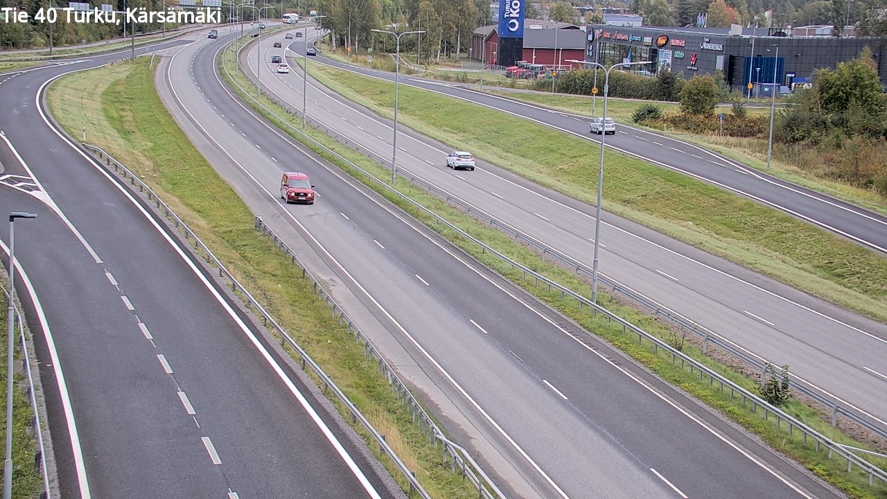 Weather Camera Image Road 40 Turku, Kärsämäki, Turku, Varsinais-Suomi