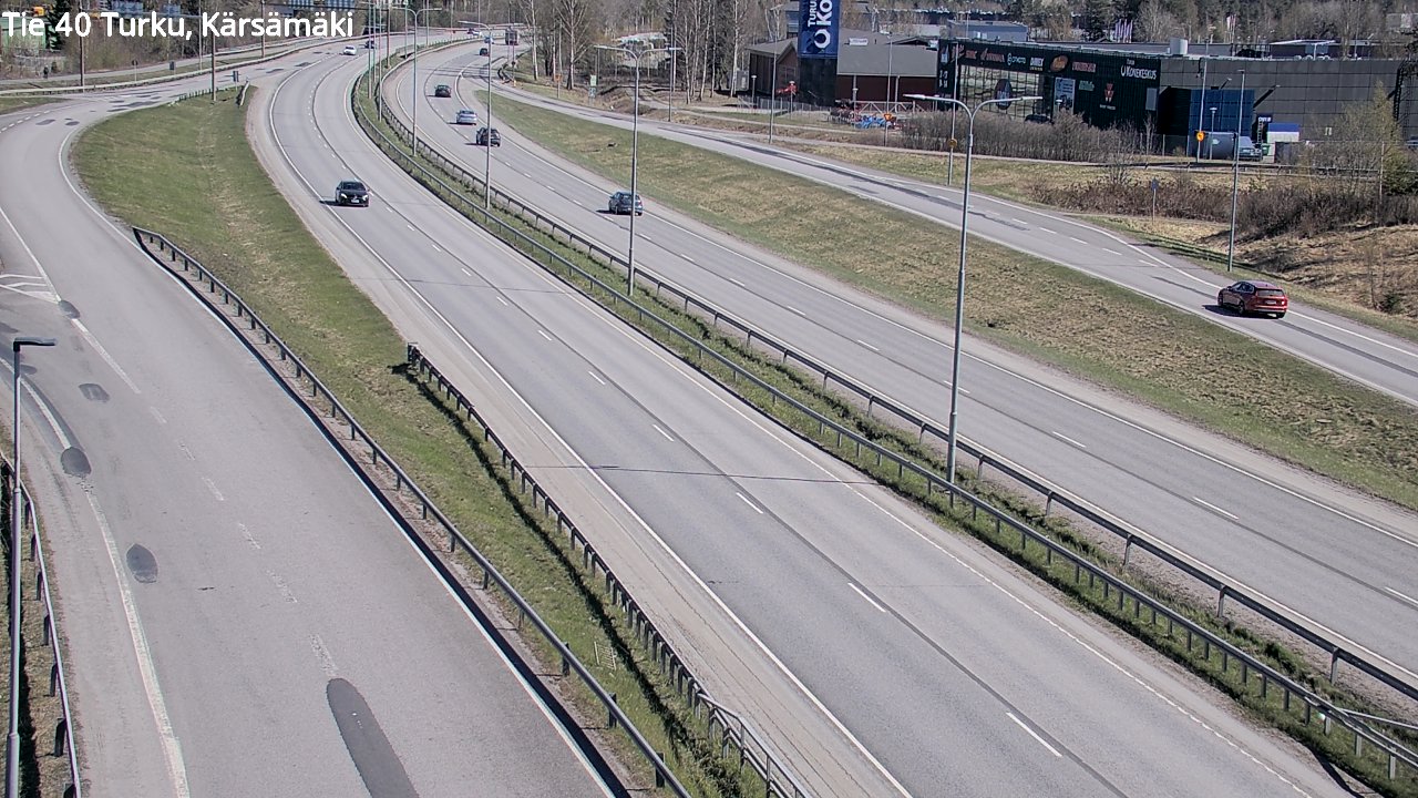 Weather Camera Image Road 40 Turku, Kärsämäki, Turku, Varsinais-Suomi