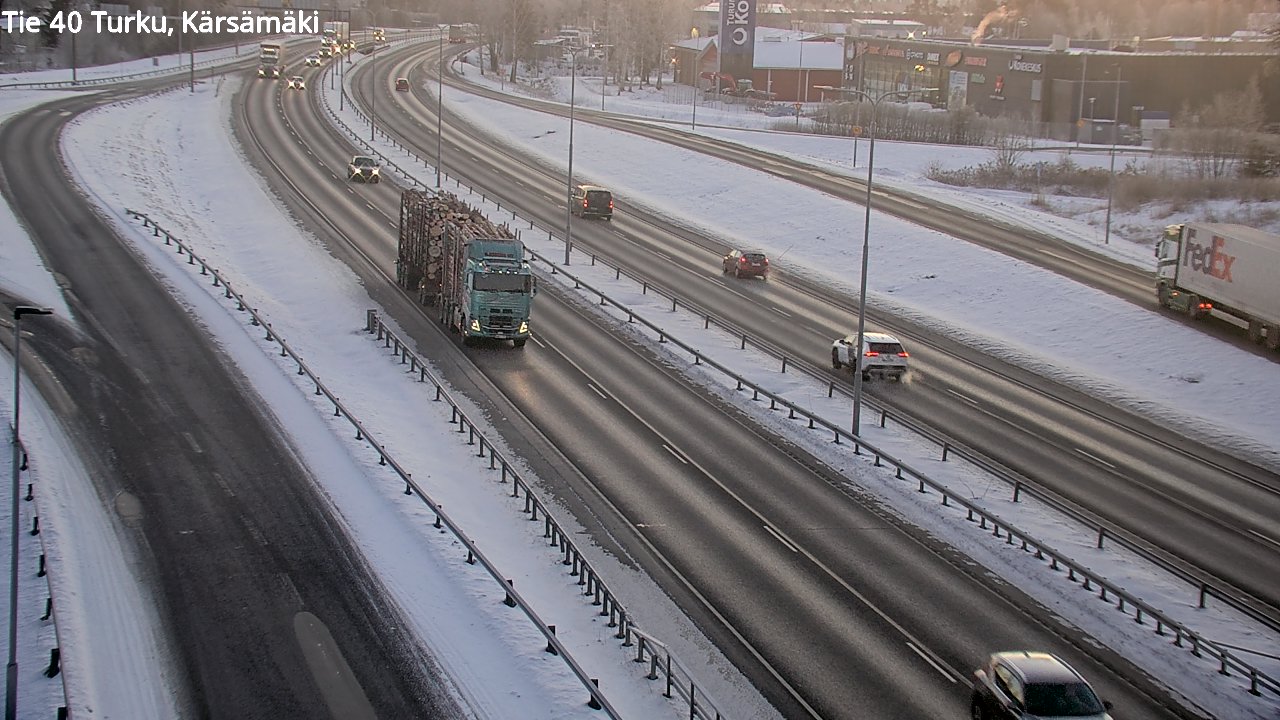 Kelikamerat Kuva Tie 40 Turku, Kärsämäki, Turku, Varsinais-Suomi