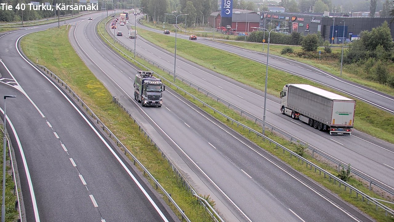 Weather Camera Image Road 40 Turku, Kärsämäki, Turku, Varsinais-Suomi