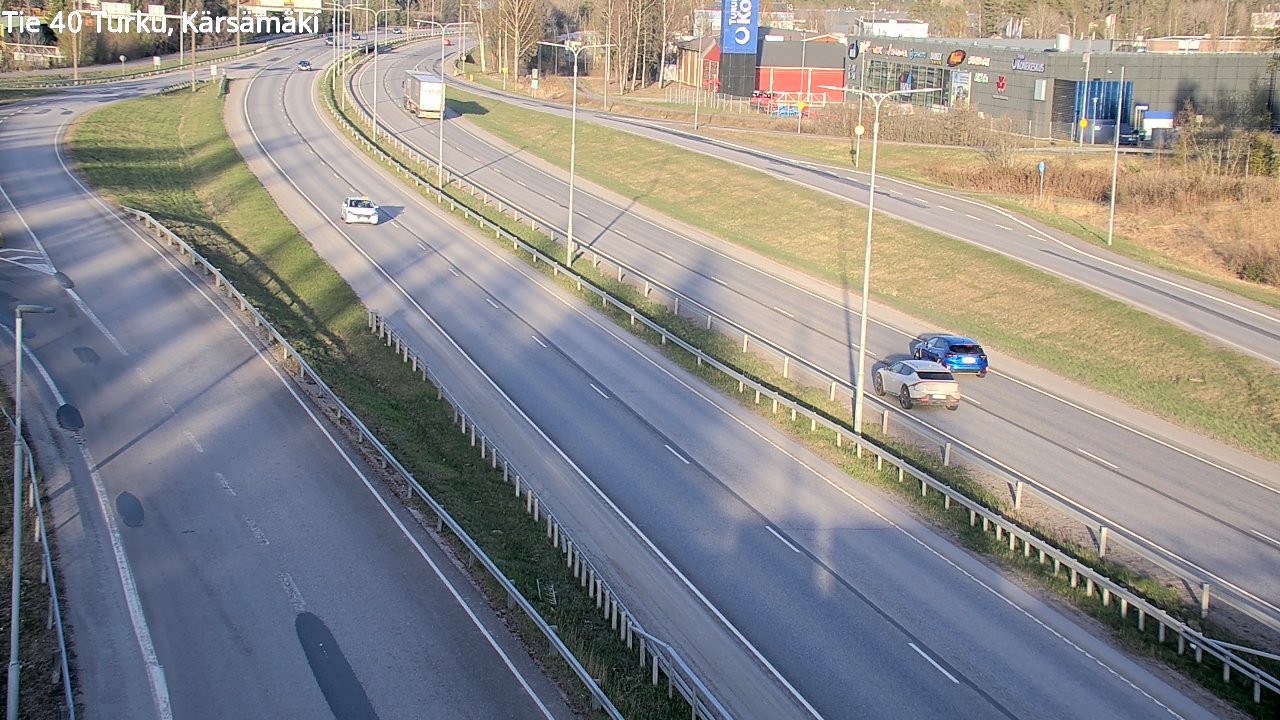 Weather Camera Image Road 40 Turku, Kärsämäki, Turku, Varsinais-Suomi