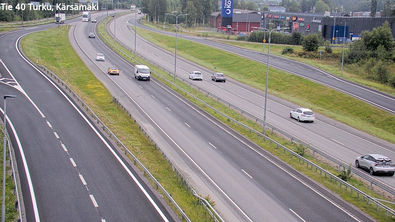 Weather Camera Image Road 40 Turku, Kärsämäki, Turku, Varsinais-Suomi