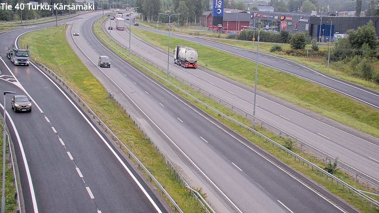 Weather Camera Image Road 40 Turku, Kärsämäki, Turku, Varsinais-Suomi