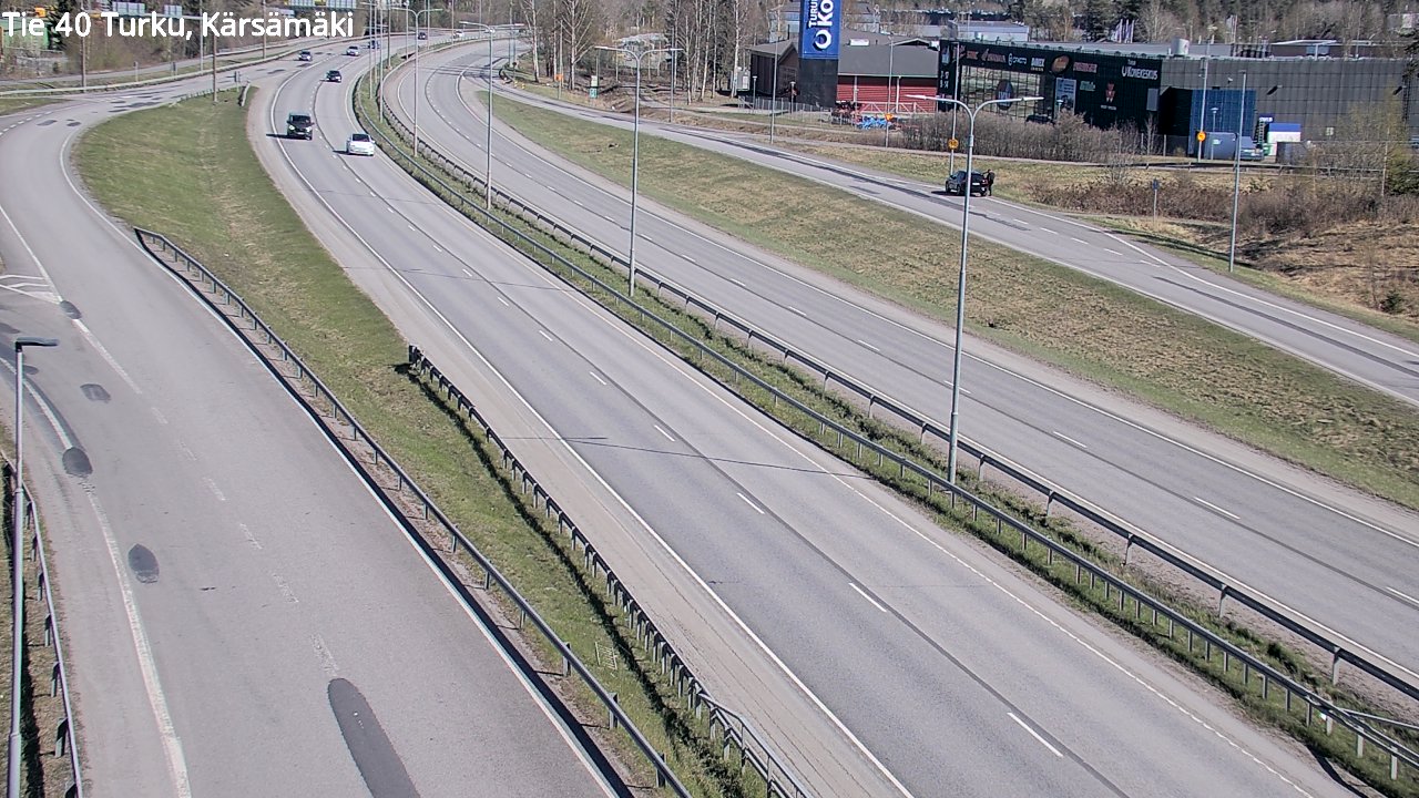 Weather Camera Image Road 40 Turku, Kärsämäki, Turku, Varsinais-Suomi