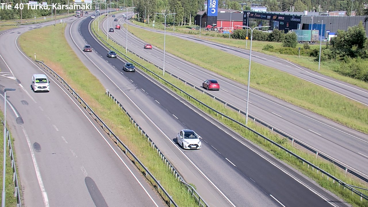 Kelikamerat Kuva Tie 40 Turku, Kärsämäki, Turku, Varsinais-Suomi