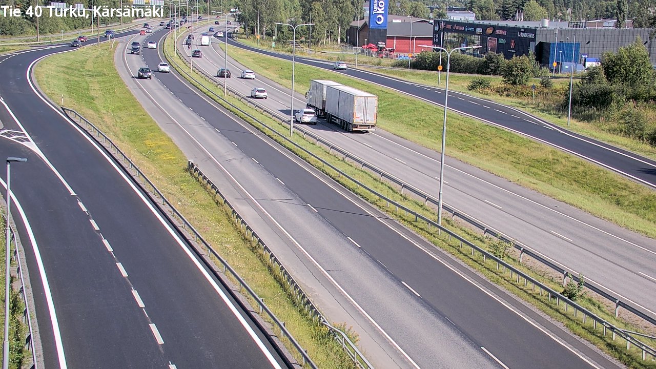 Kelikamerat Kuva Tie 40 Turku, Kärsämäki, Turku, Varsinais-Suomi