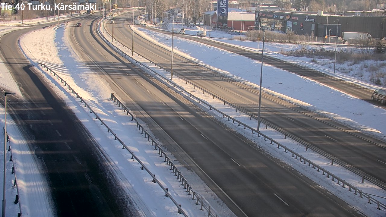 Weather Camera Image Road 40 Turku, Kärsämäki, Turku, Varsinais-Suomi