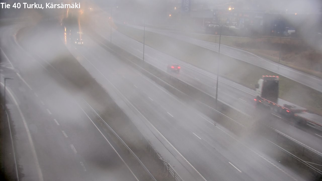 Weather Camera Image Väg 40 Åbo, Kärsämäki, Turku, Varsinais-Suomi