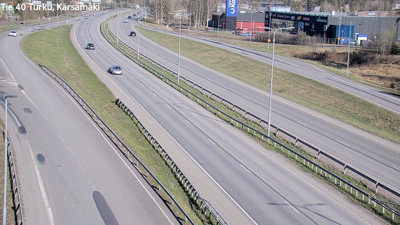 Weather Camera Image Road 40 Turku, Kärsämäki, Turku, Varsinais-Suomi