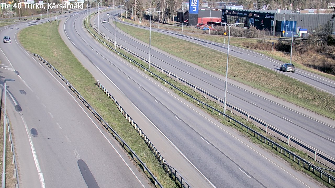 Weather Camera Image Road 40 Turku, Kärsämäki, Turku, Varsinais-Suomi