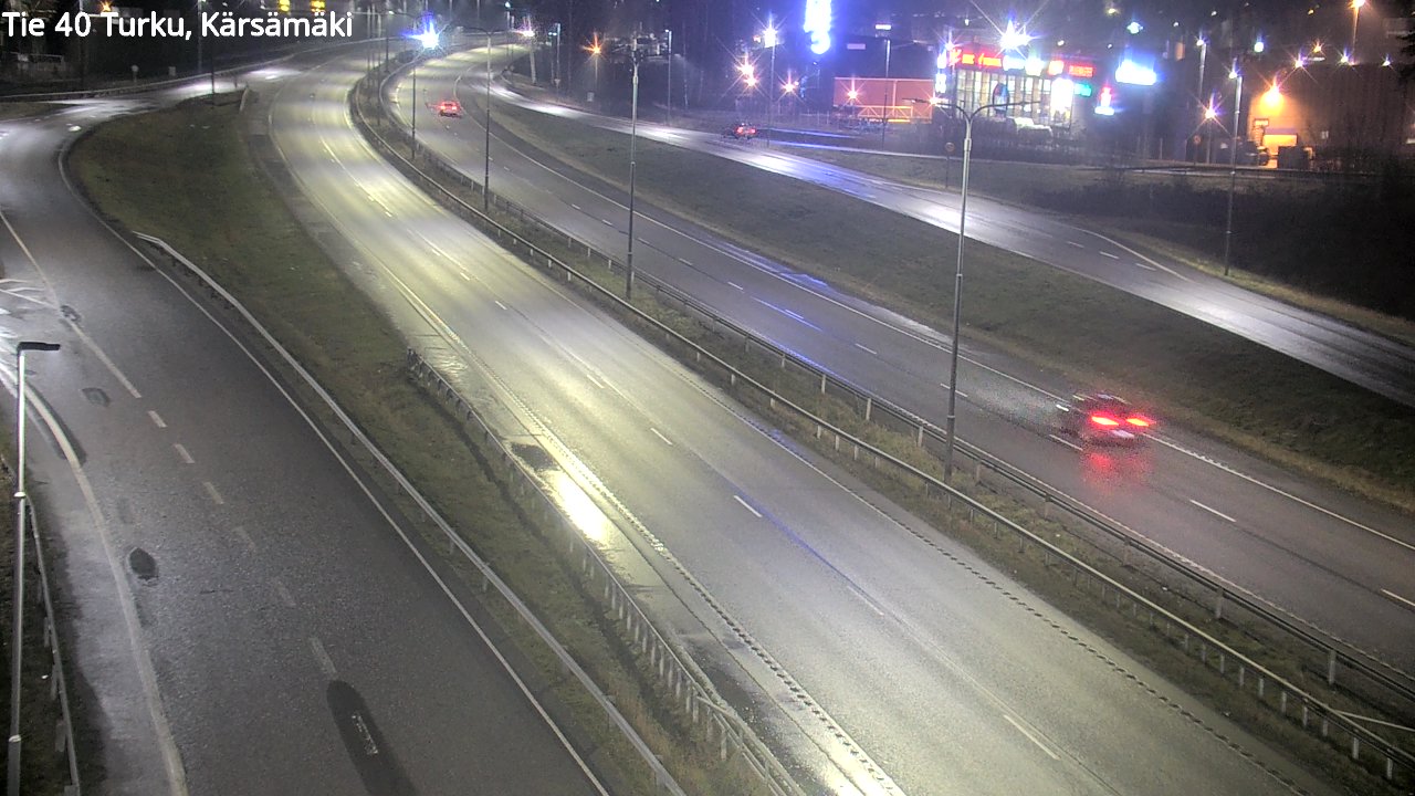 Weather Camera Image Väg 40 Åbo, Kärsämäki, Turku, Varsinais-Suomi