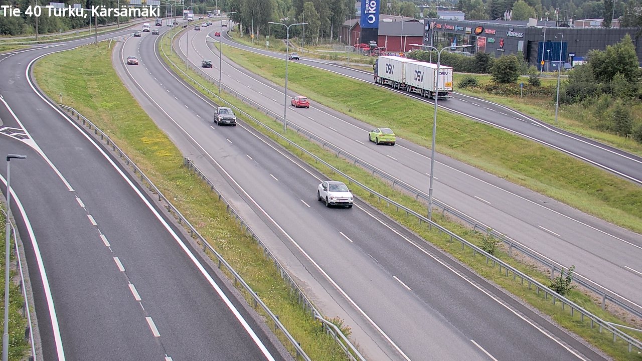 Weather Camera Image Road 40 Turku, Kärsämäki, Turku, Varsinais-Suomi