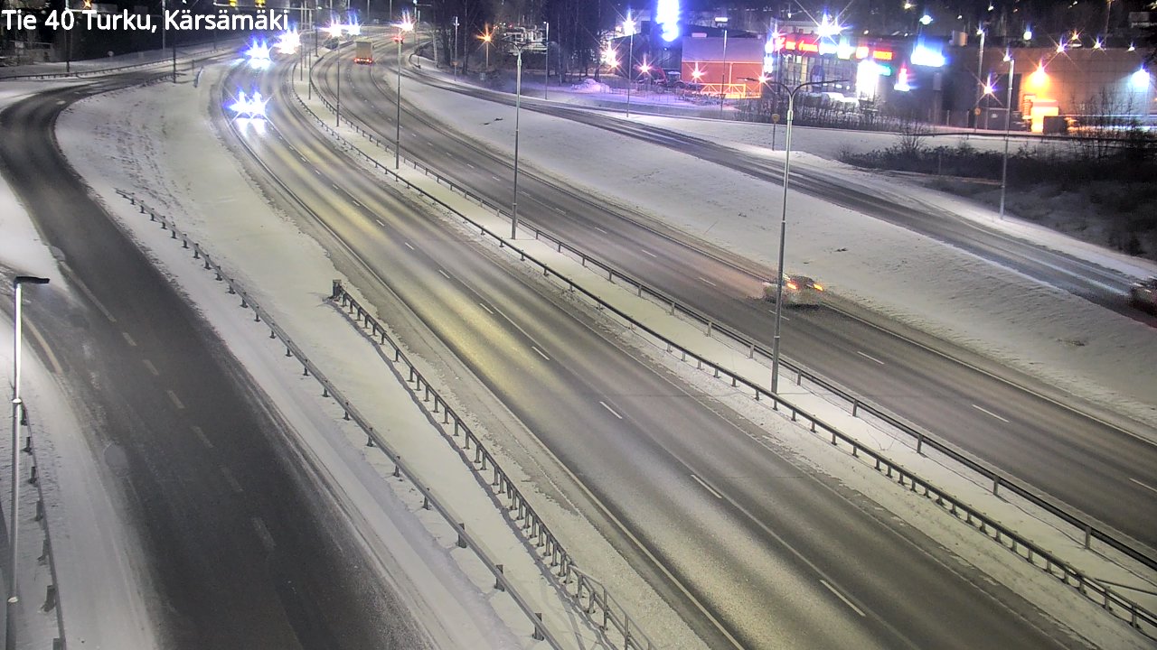 Weather Camera Image Road 40 Turku, Kärsämäki, Turku, Varsinais-Suomi