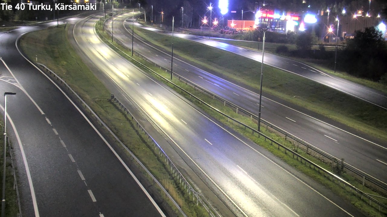 Weather Camera Image Road 40 Turku, Kärsämäki, Turku, Varsinais-Suomi