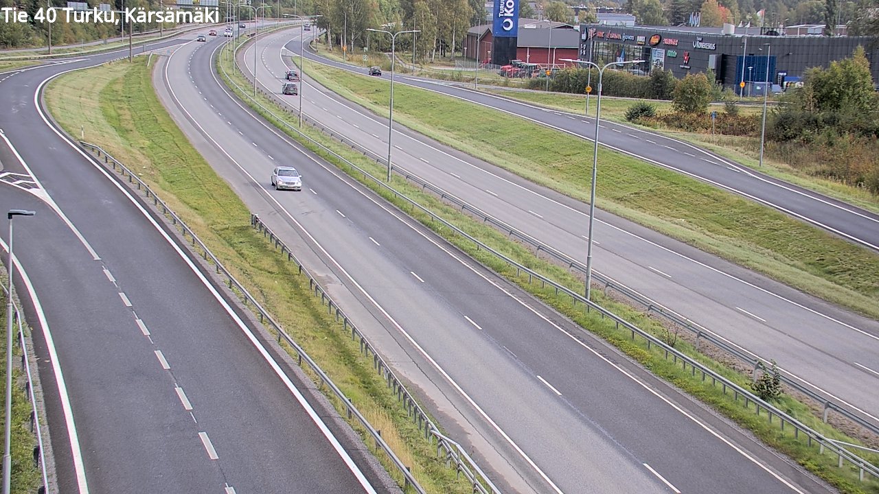 Weather Camera Image Road 40 Turku, Kärsämäki, Turku, Varsinais-Suomi