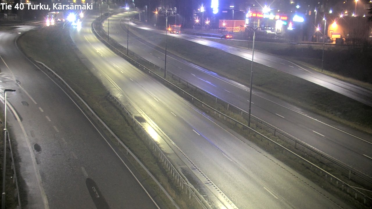 Weather Camera Image Väg 40 Åbo, Kärsämäki, Turku, Varsinais-Suomi