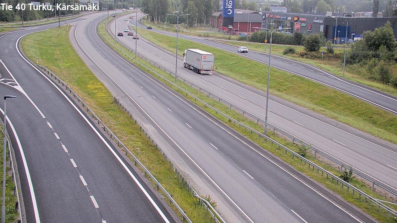 Weather Camera Image Road 40 Turku, Kärsämäki, Turku, Varsinais-Suomi