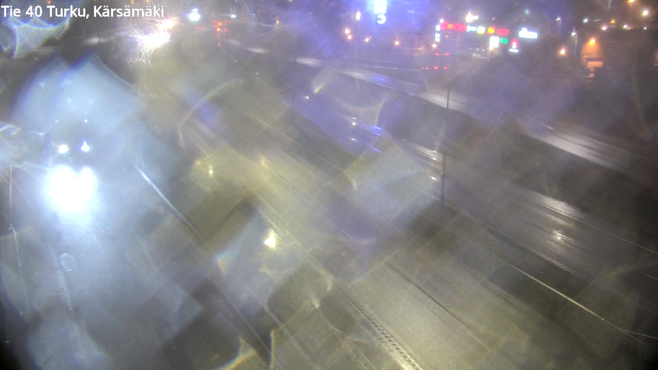 Weather Camera Image Väg 40 Åbo, Kärsämäki, Turku, Varsinais-Suomi