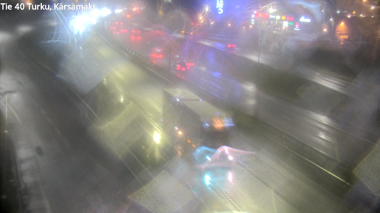 Weather Camera Image Väg 40 Åbo, Kärsämäki, Turku, Varsinais-Suomi