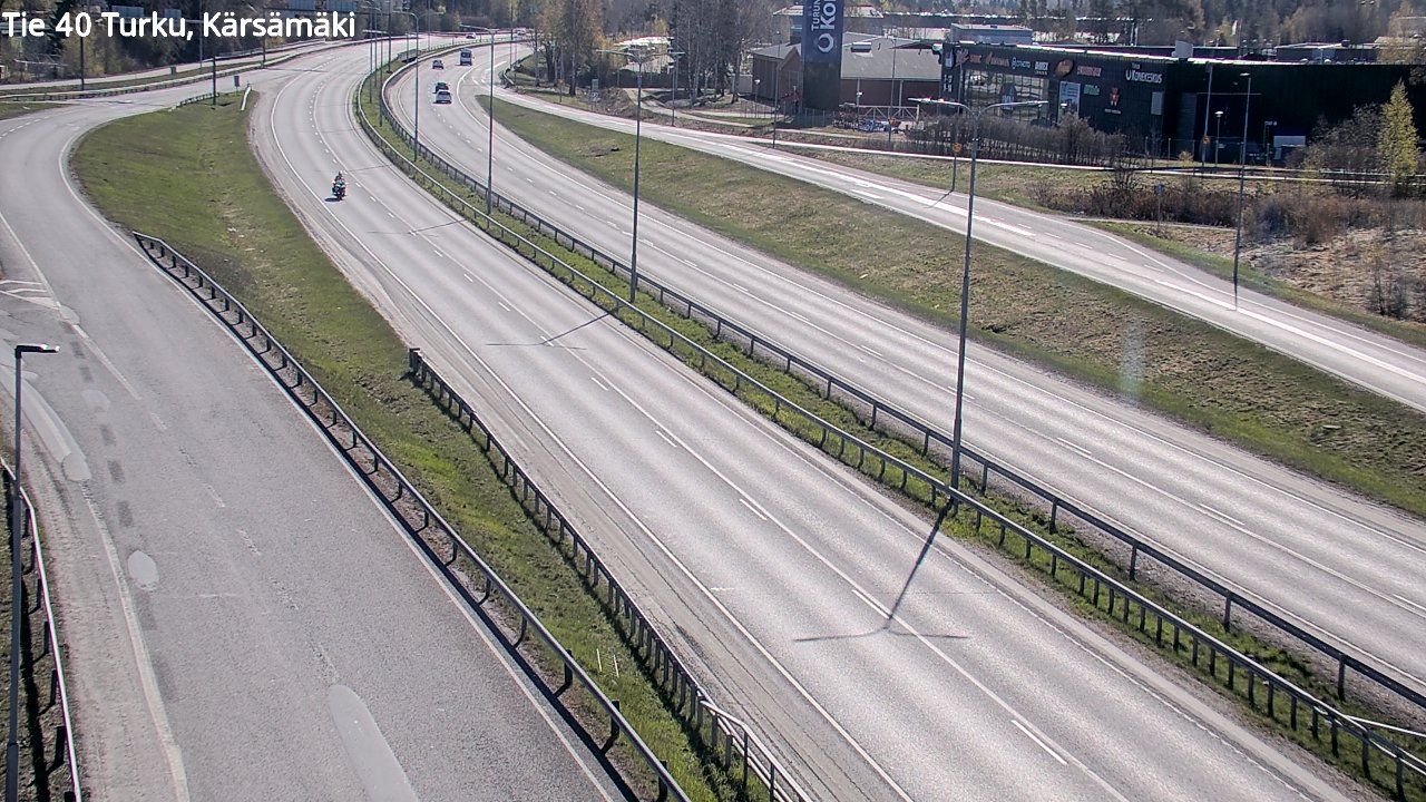 Weather Camera Image Road 40 Turku, Kärsämäki, Turku, Varsinais-Suomi