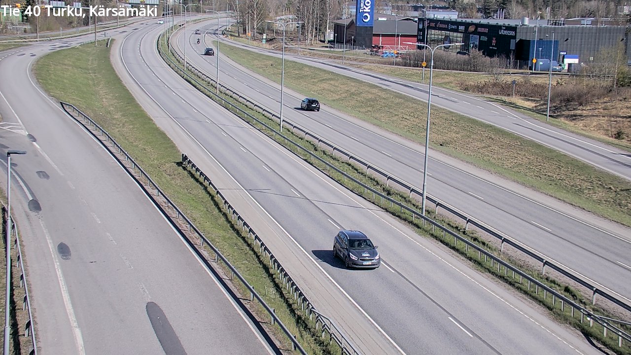 Weather Camera Image Road 40 Turku, Kärsämäki, Turku, Varsinais-Suomi