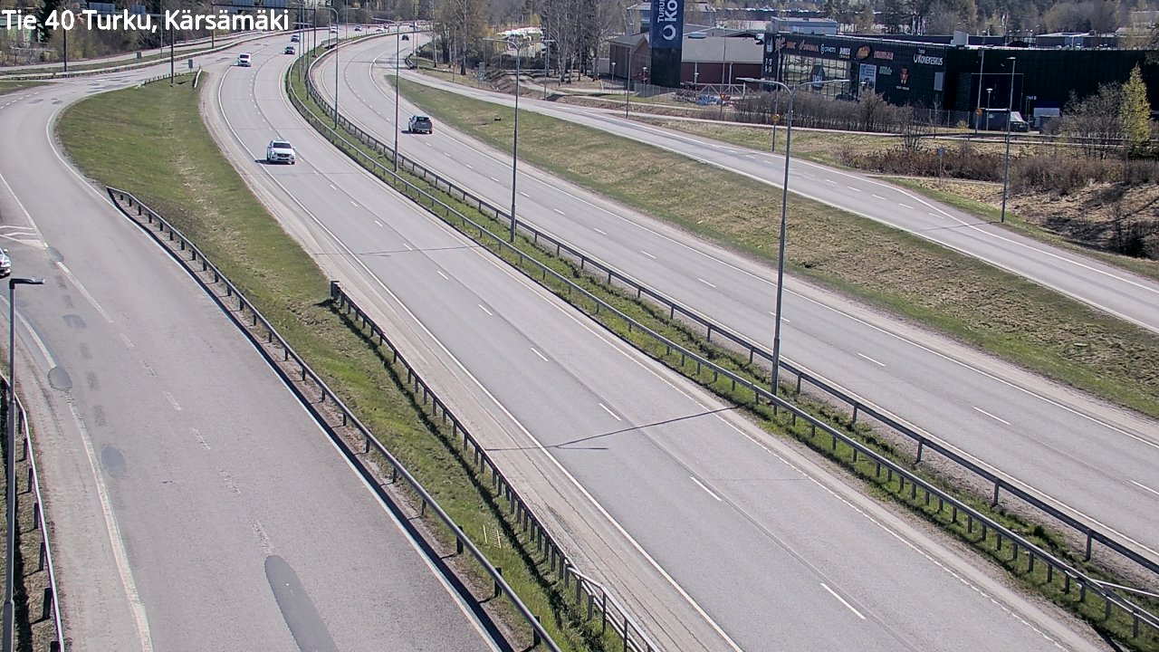Weather Camera Image Road 40 Turku, Kärsämäki, Turku, Varsinais-Suomi