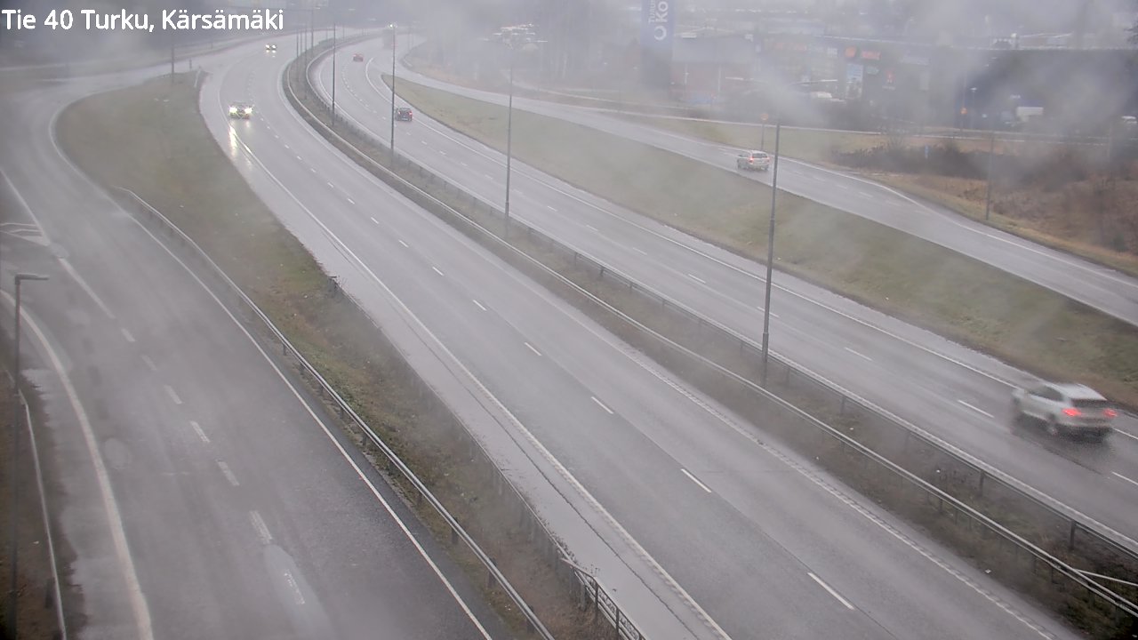 Weather Camera Image Väg 40 Åbo, Kärsämäki, Turku, Varsinais-Suomi