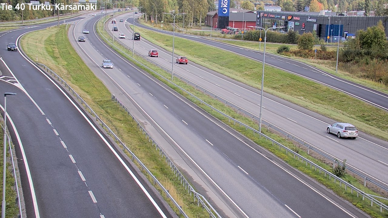 Weather Camera Image Road 40 Turku, Kärsämäki, Turku, Varsinais-Suomi