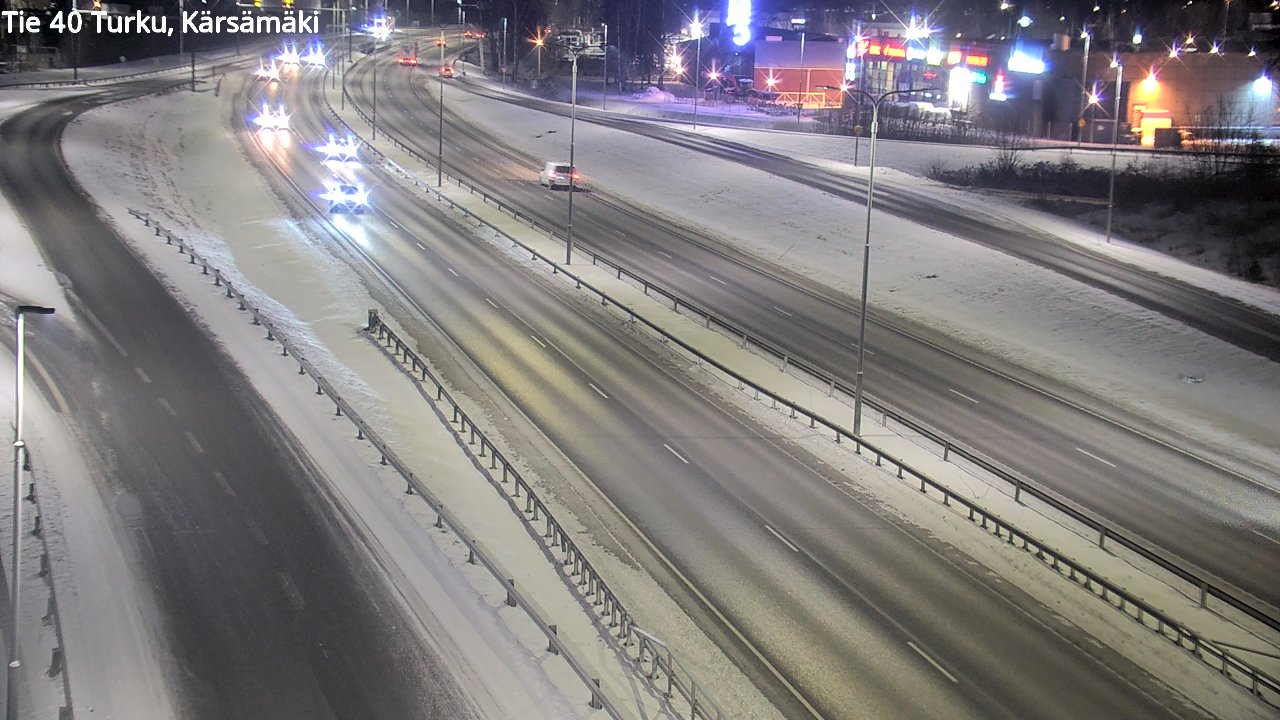 Weather Camera Image Road 40 Turku, Kärsämäki, Turku, Varsinais-Suomi