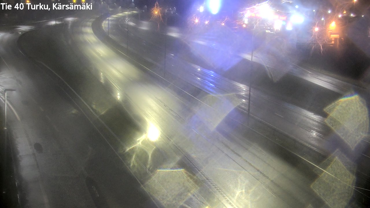 Weather Camera Image Väg 40 Åbo, Kärsämäki, Turku, Varsinais-Suomi