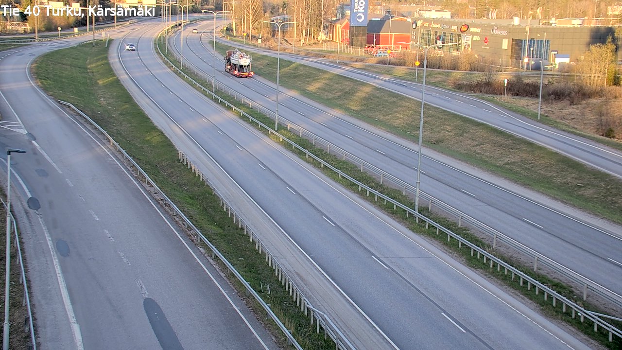 Weather Camera Image Road 40 Turku, Kärsämäki, Turku, Varsinais-Suomi