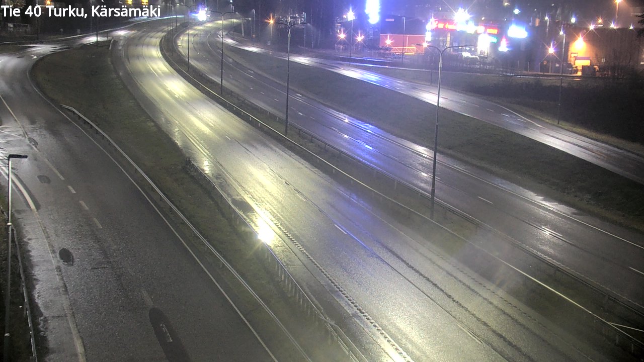 Weather Camera Image Väg 40 Åbo, Kärsämäki, Turku, Varsinais-Suomi