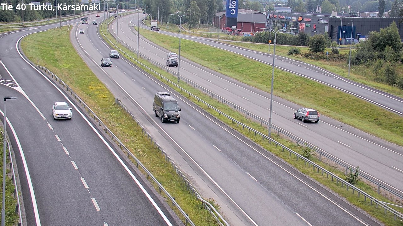 Weather Camera Image Road 40 Turku, Kärsämäki, Turku, Varsinais-Suomi