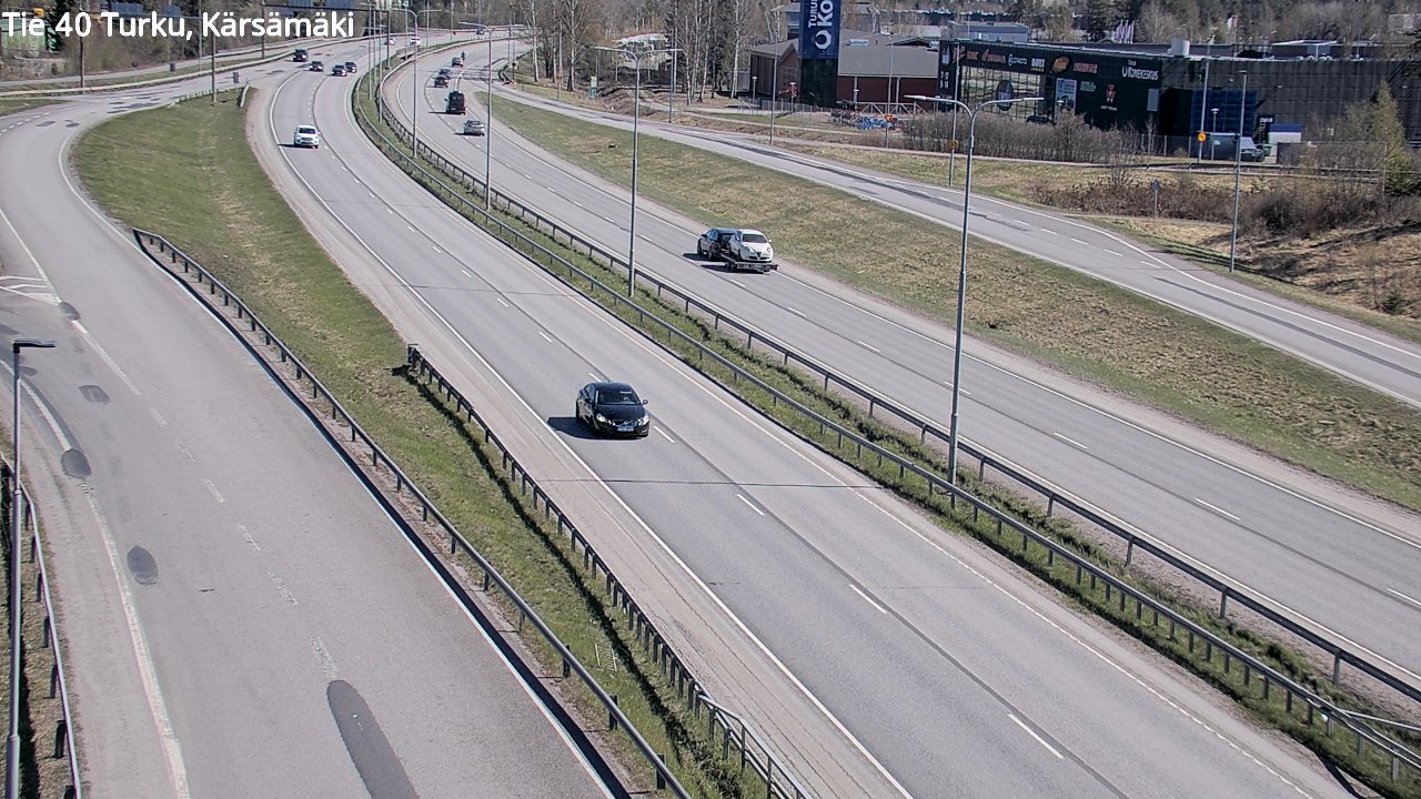 Weather Camera Image Road 40 Turku, Kärsämäki, Turku, Varsinais-Suomi