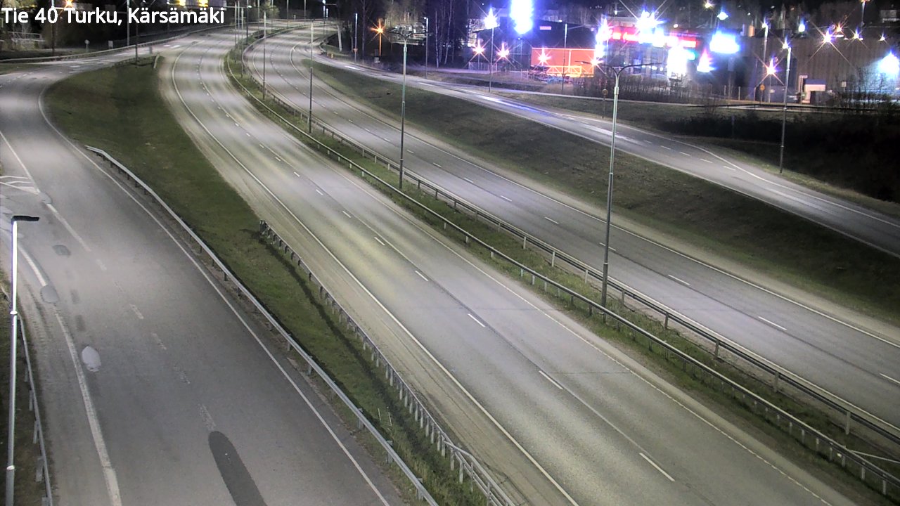 Weather Camera Image Road 40 Turku, Kärsämäki, Turku, Varsinais-Suomi