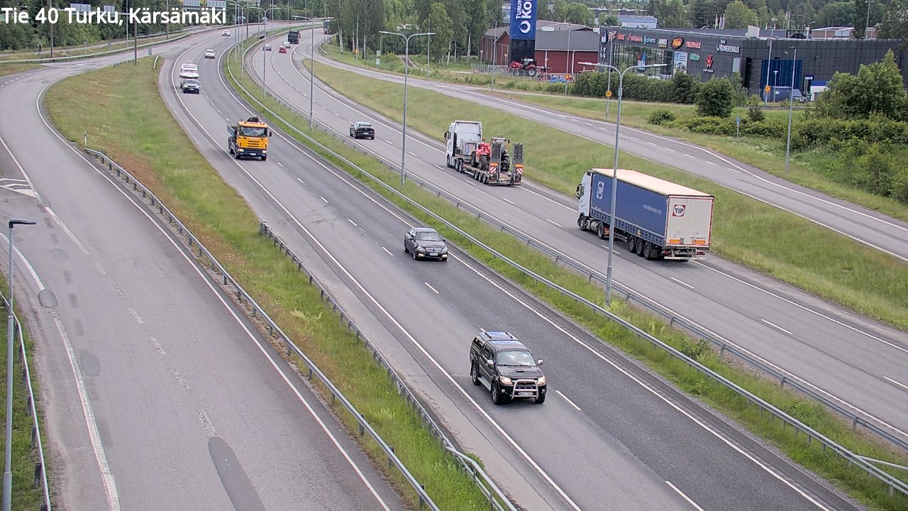 Kelikamerat Kuva Tie 40 Turku, Kärsämäki, Turku, Varsinais-Suomi