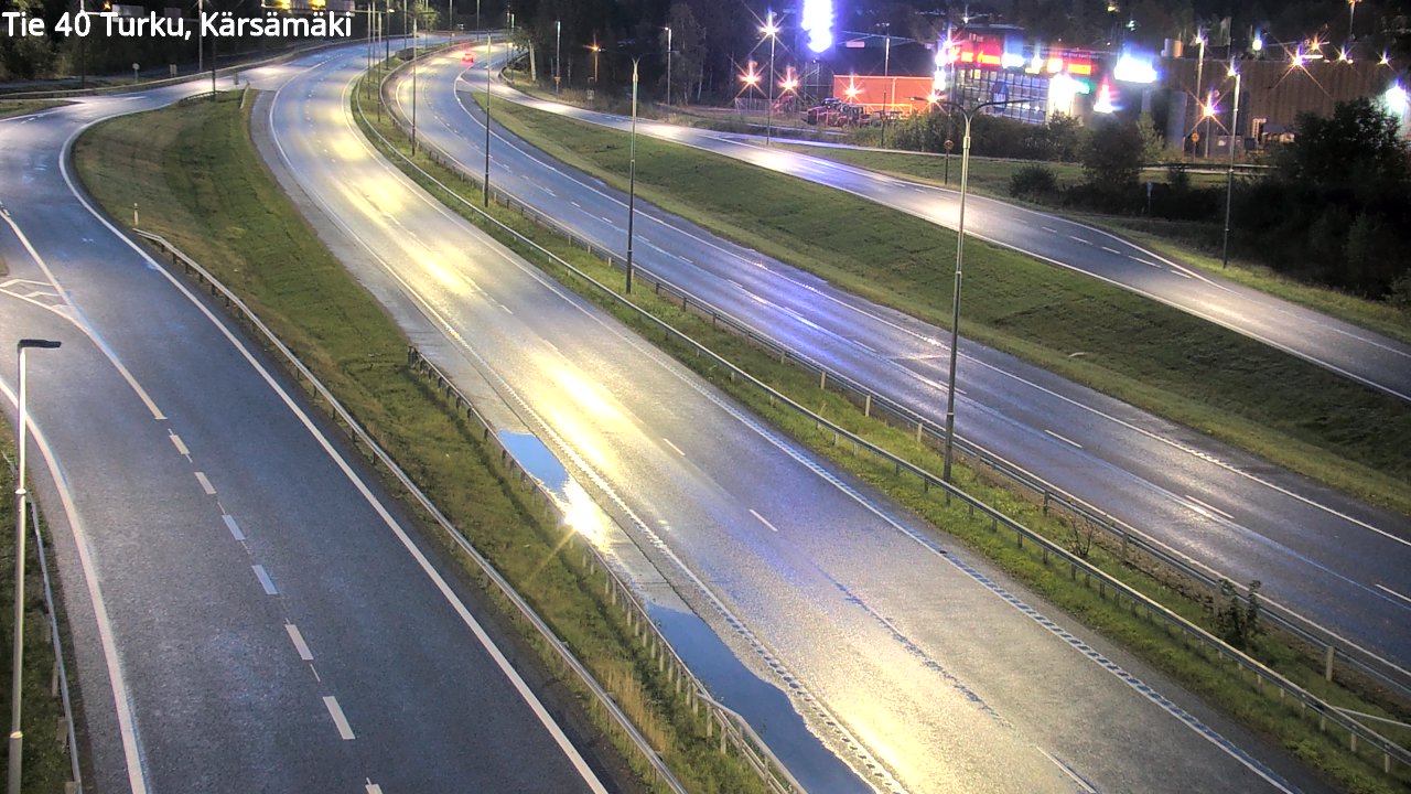 Weather Camera Image Road 40 Turku, Kärsämäki, Turku, Varsinais-Suomi