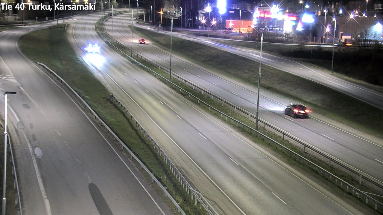 Weather Camera Image Road 40 Turku, Kärsämäki, Turku, Varsinais-Suomi