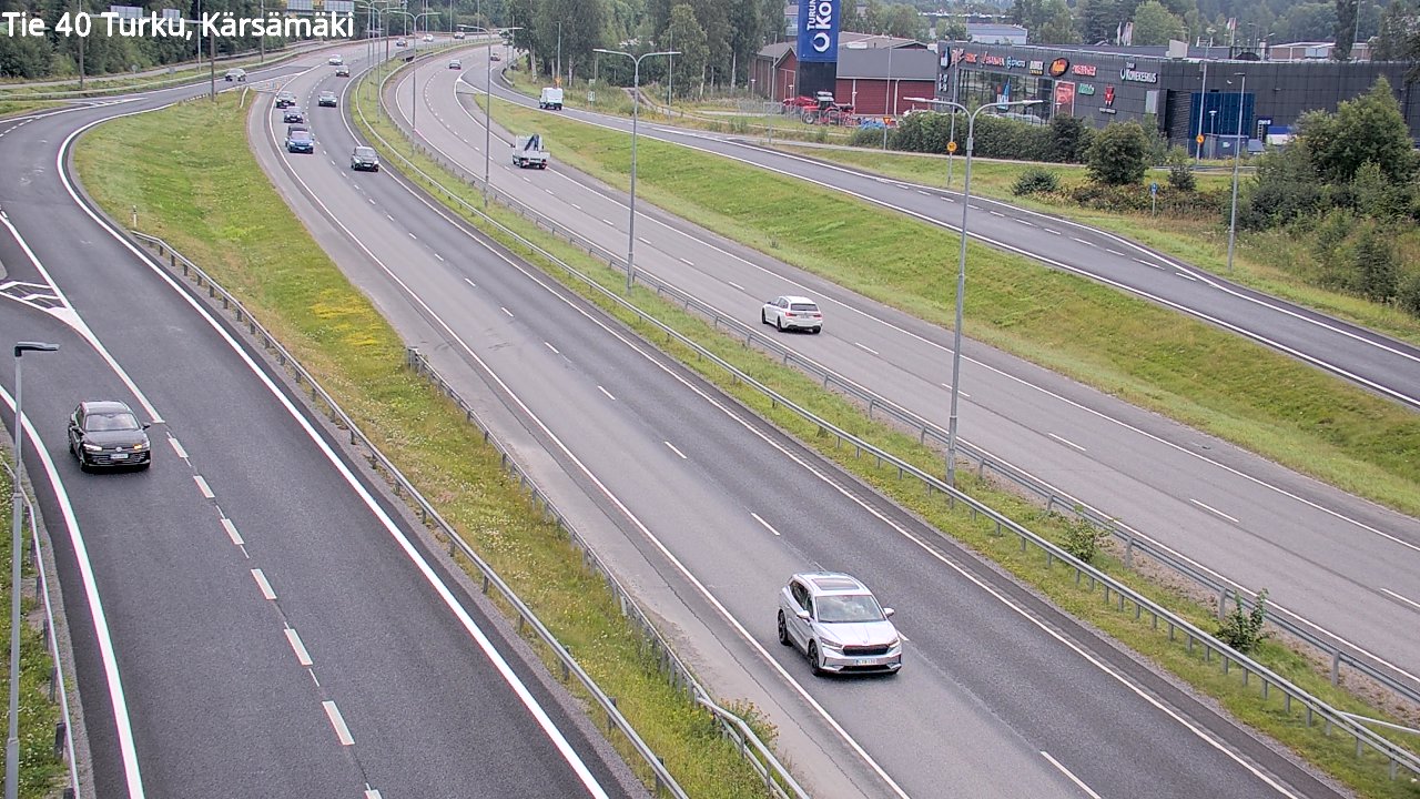 Weather Camera Image Road 40 Turku, Kärsämäki, Turku, Varsinais-Suomi