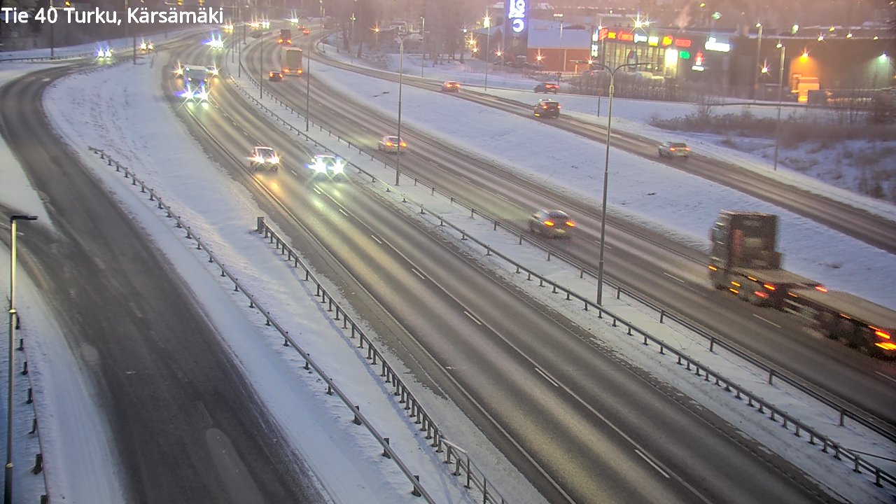 Kelikamerat Kuva Tie 40 Turku, Kärsämäki, Turku, Varsinais-Suomi