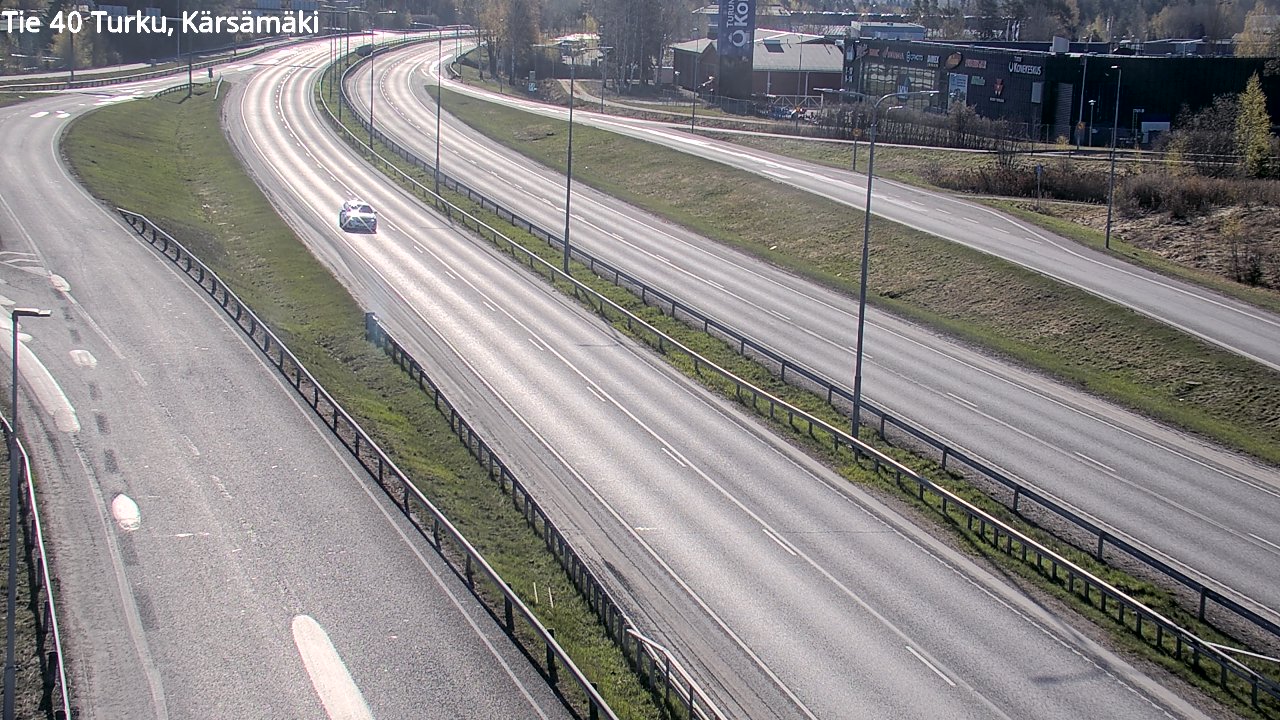 Weather Camera Image Road 40 Turku, Kärsämäki, Turku, Varsinais-Suomi