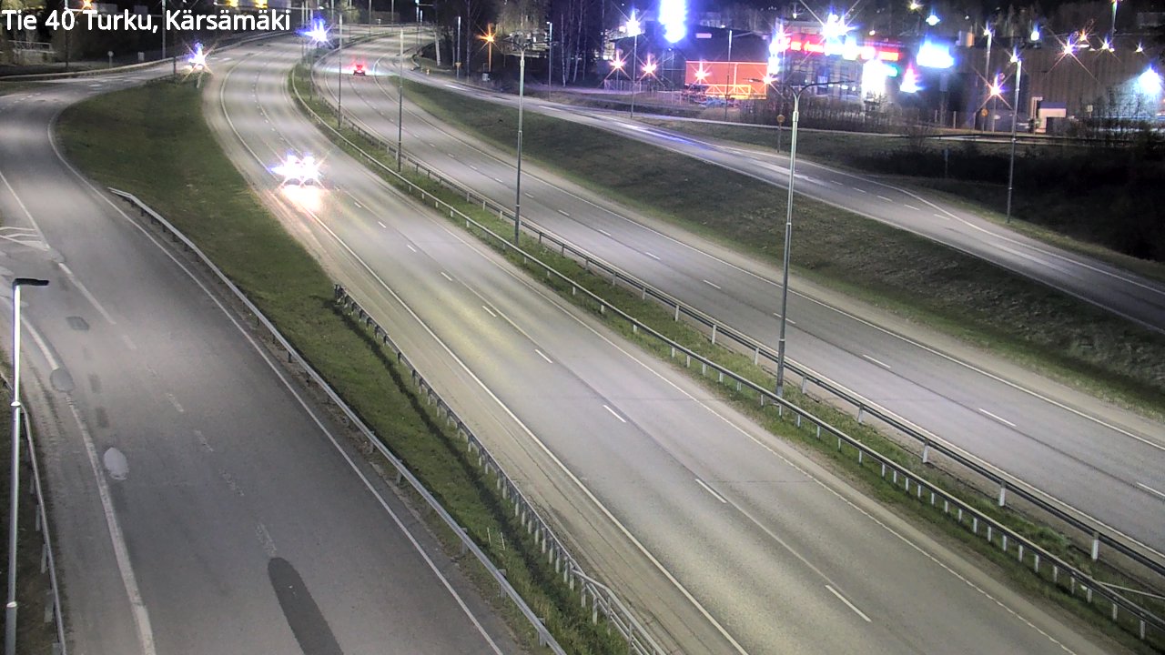 Weather Camera Image Väg 40 Åbo, Kärsämäki, Turku, Varsinais-Suomi