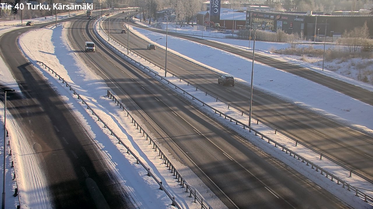Weather Camera Image Road 40 Turku, Kärsämäki, Turku, Varsinais-Suomi